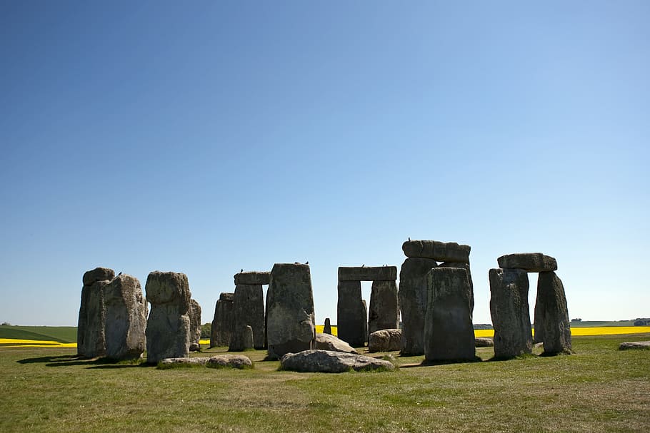Stonehenge, Monumen, Pra-Sejarah, megalit, misterius, objek wisata, prasejarah, reruntuhan, megalitik, Inggris