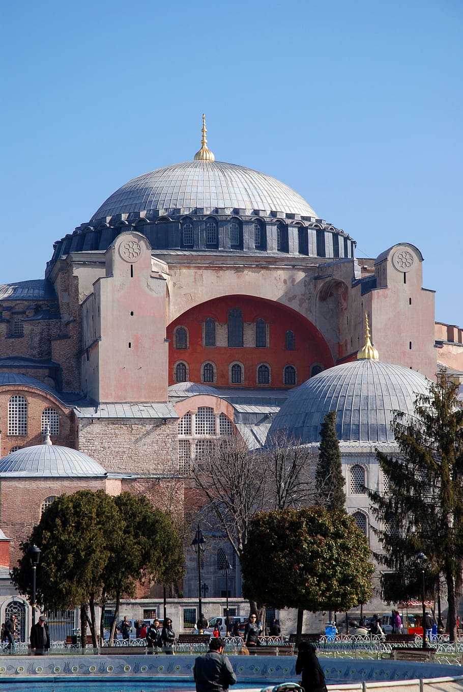 hagia sophia, istanbul, turki, hagiasophia, kubah, masjid, bangunan, tengara, agama, gereja