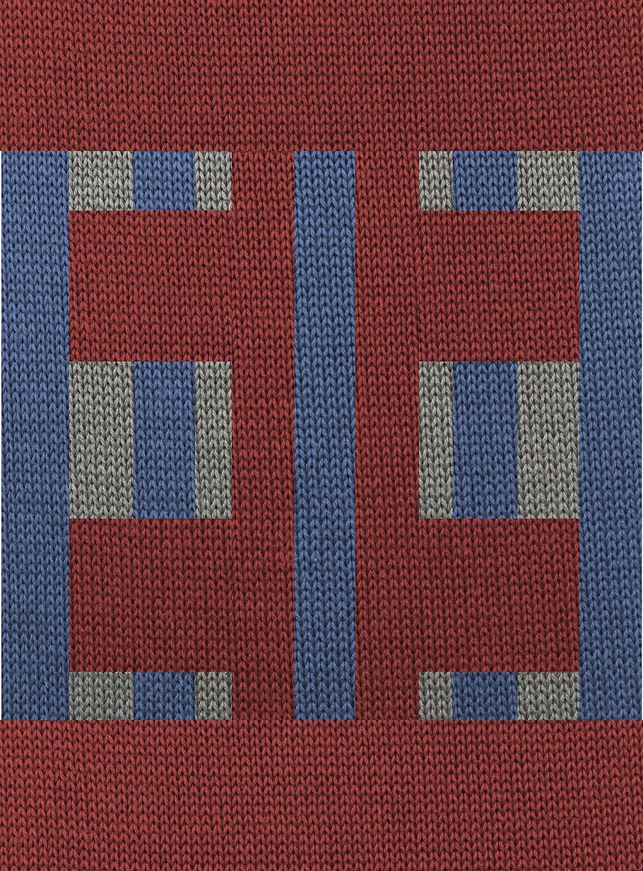 red, blue, blue, and gray, textile, fabric, knit, design, burgundy, blue, grey, gray
