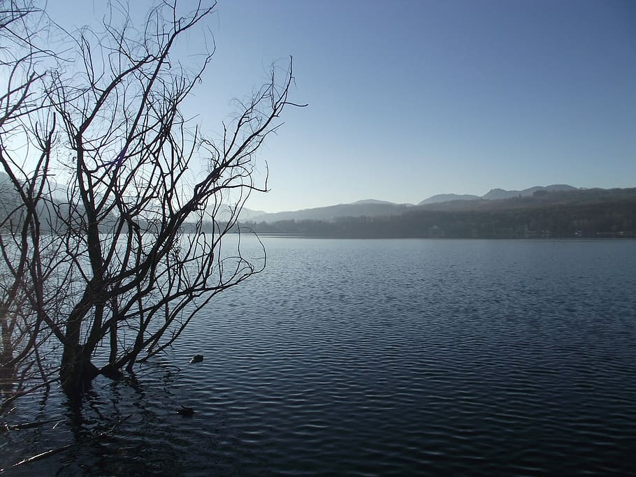 Lago, Avigliana, Piemonte, lago de Avigliana, paisaje, reflejo, agua, naturaleza, tranquilidad, al aire libre