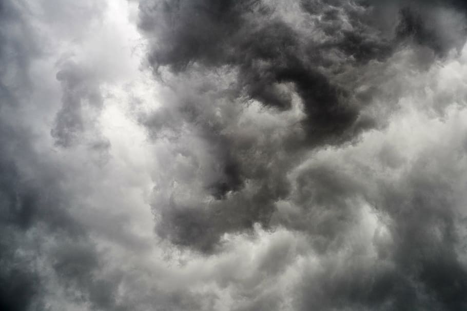 commulus clouds, air, sky, cloud, background, clouds, high, it's in the air, grey, black