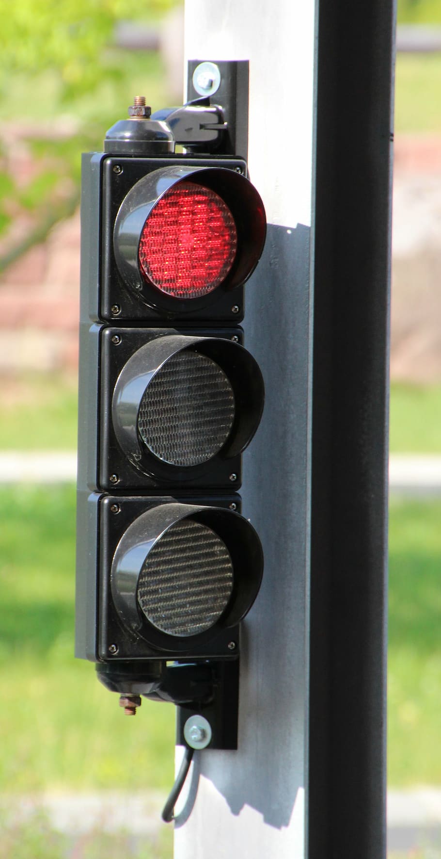 semáforos, vermelho, sinal luminoso, parar, sinais de semáforo, sinal de trânsito, estrada, semáforos vermelhos, semáforo, ninguém