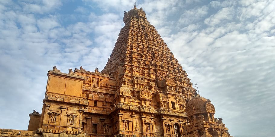 temple, buldings, wonderfull, god, history, tamil, architecture, built structure, building exterior, low angle view