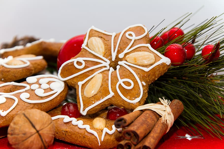 gingerbread, bake, delicious, christmas, cookies, food, sweet, christmas cookies, christmas time, nibble