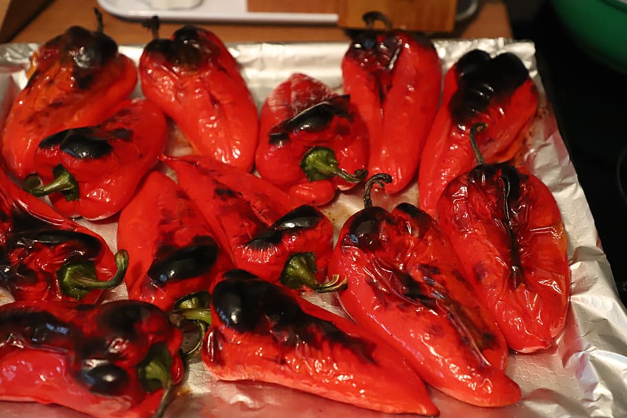 proper nutrition, a healthy diet, simple recipes, baked pepper, nutrition, health, diet, traditional, beautiful, useful