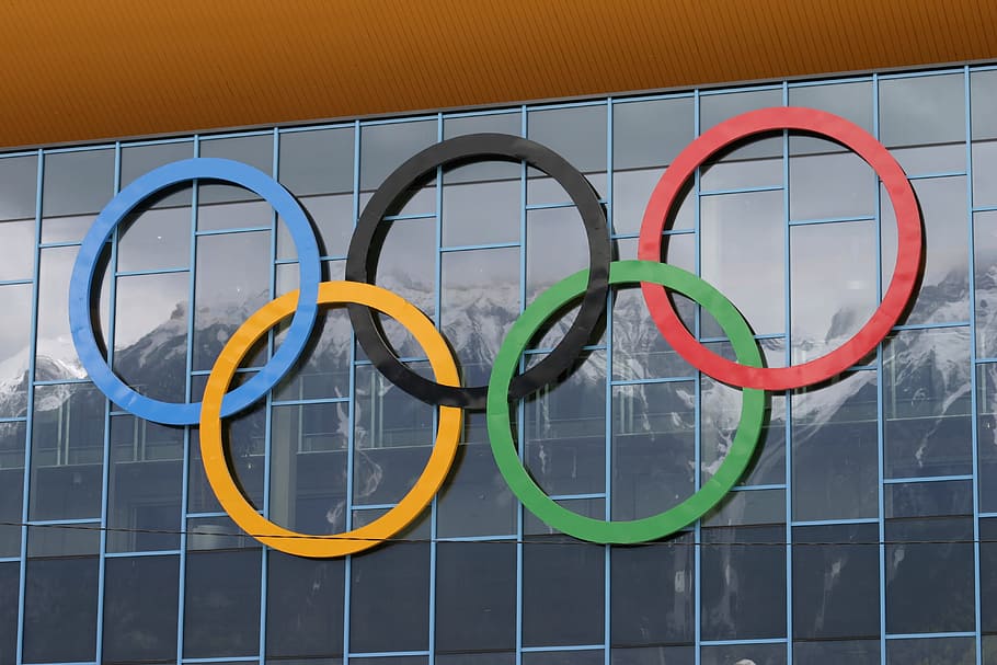 olympic logo, Olympic Rings, Olympiad, rings, olympic games, winter olympics, sport, medal, innsbruck, day
