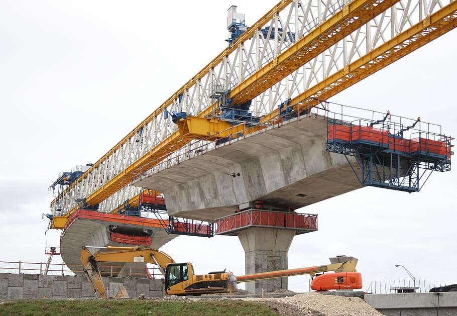 Bridges, Civil, Works, comnstruccion, civil works, freight transportation, shipping, industry, outdoors, day