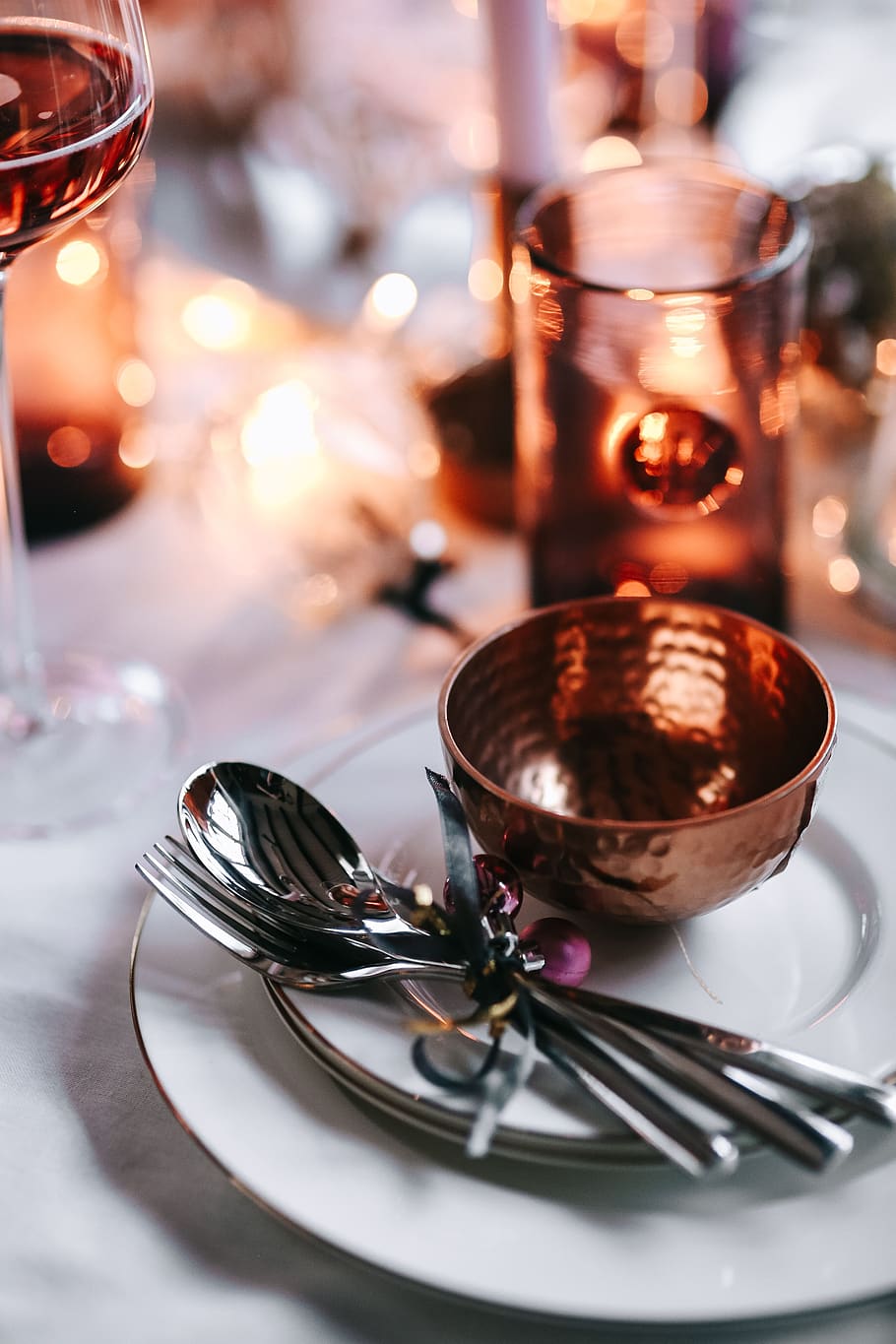 mesa, decoraciones, juego de mesa, rosa, fiesta, glamour, navidad, utensilio de cocina, utensilio para comer, comida y bebida