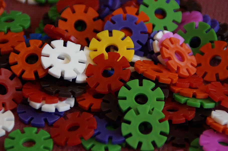 close, multicolored, plastic accessories, close up, plastic, accessories, toys, children toys, child, children
