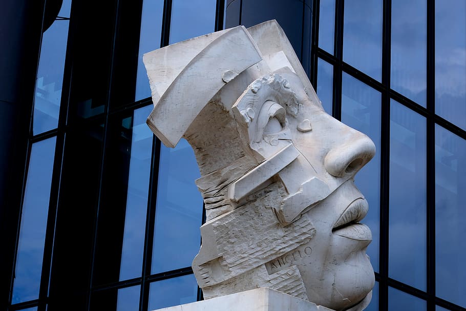 face, sculpture, statue, figure, head, stone, artistic art, man, decoration, culture