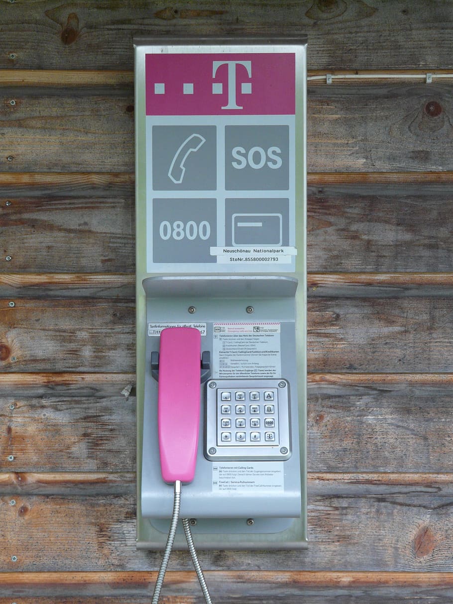 Phone Booth, Telephone Handset, phone, pink, call, emergency, telephone, pay Phone, telephone Booth, communication