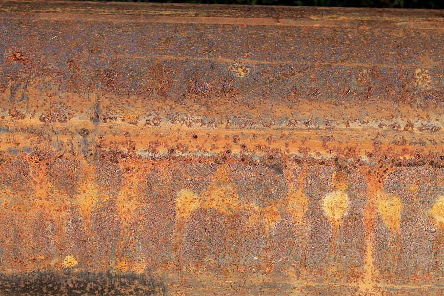 Stainless, Metal, Rusted, Decay, ailing, rusty, backgrounds, old, steel, iron - Metal