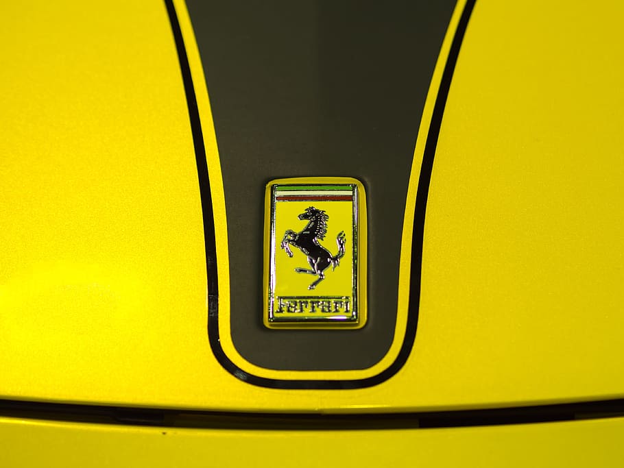 ferrari car logo, Ferrari, Auto, Car, Sport, Brand, Logo, stamp, sign, automotive