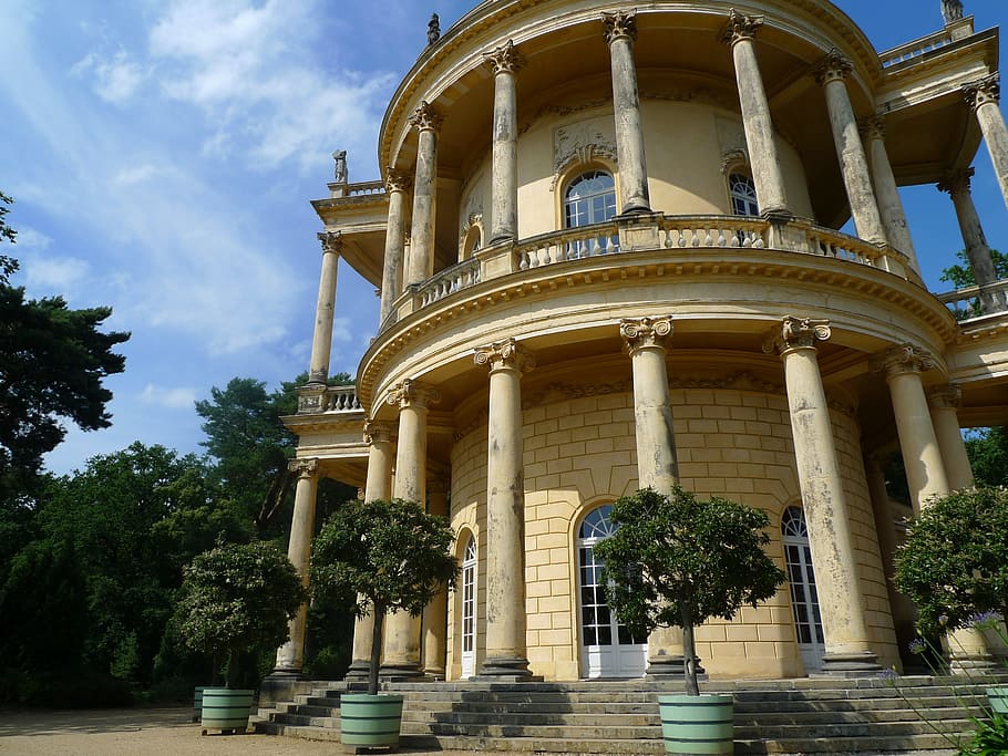 Sanssouci, Potsdam, Belvedere, Park, belvedere, park, architecture, building, classical, monument, building Exterior