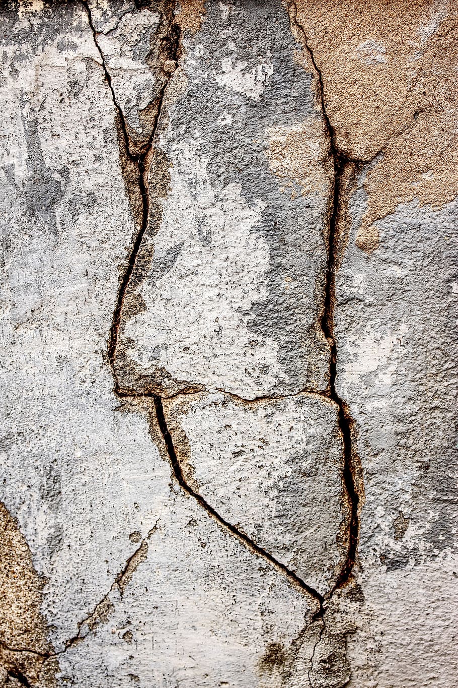 texture, stone, wall, structure, cracked, walls, masonry, old, plaster, white