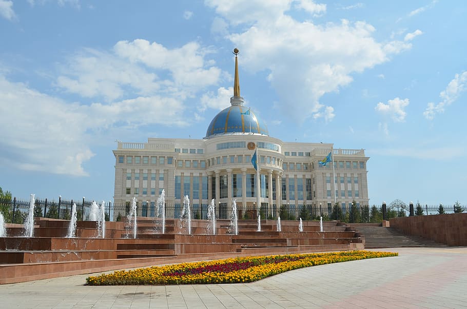 kazakhstan, astana, Kazakhstan, Astana, palace of the president of the republic of kazakhstan, architecture, built structure, travel destinations, building exterior, dome, sky