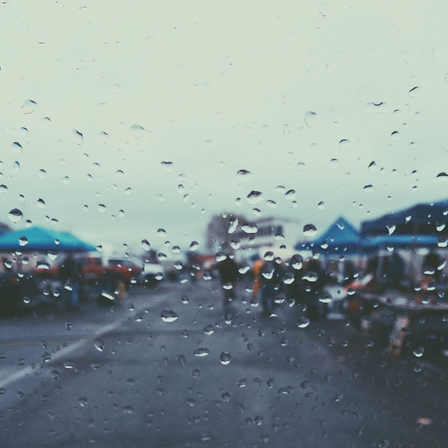 Water, Wet, raining, rain drops, droplets, blurred, scene, photography, experimental, rolling