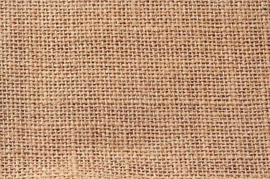 brown, knit, fiber, jute, bag, sack, beige, color, black, fabric