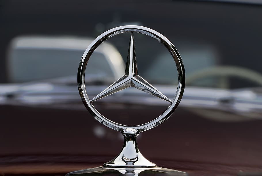 fotografía de enfoque, adorno de capó de mercedes-benz, Auto, Oldtimer, Mercedes, Clásico, Viejo, automotriz, vehículo, estrella