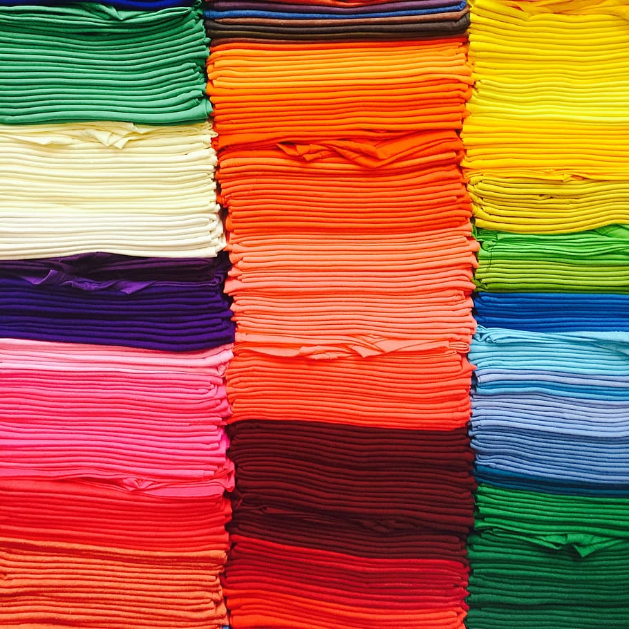 pile, assorted-color clothes lot, Color, Fashion, White, Retail, black, clothes, multi colored, variation