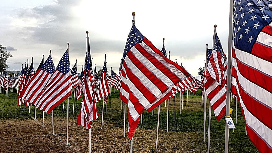 bendera usa, bendera amerika, simbol, nasional, merah, amerika, negara, patriotik, patriotisme, dom