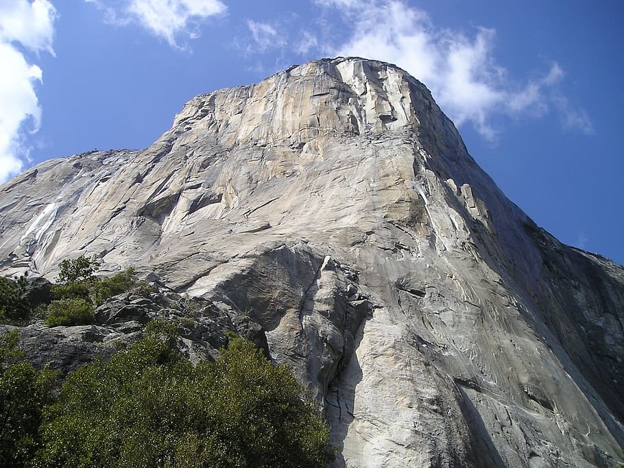 Usa, Yosemite, Taman Nasional, El Capitan, taman nasional yosemite, california, memanjat, dinding curam, curam, tinggi