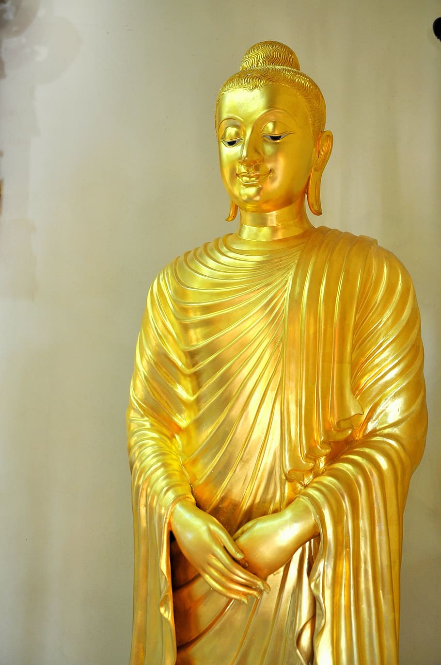 ゴールドゴータマ仏像, 仏教, 寺院, ワット, タイ, 仏, 宗教, 文化, 有名なアジア, 彫刻
