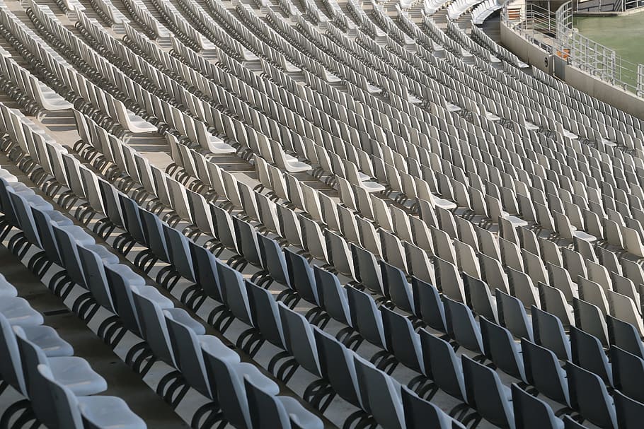 Rows, Seats, Football, Stadium, Sit, rows of seats, football stadium, auditorium, grandstand, cape town