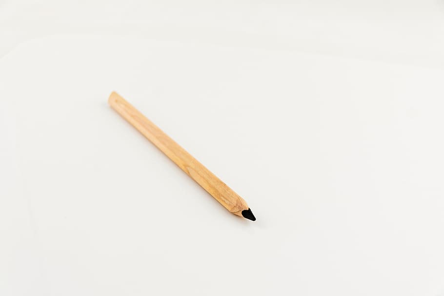 marrón, de madera, ilustración a lápiz, lápices de colores, colorido, dibujar, puntiagudo, salir, bolígrafos, niños