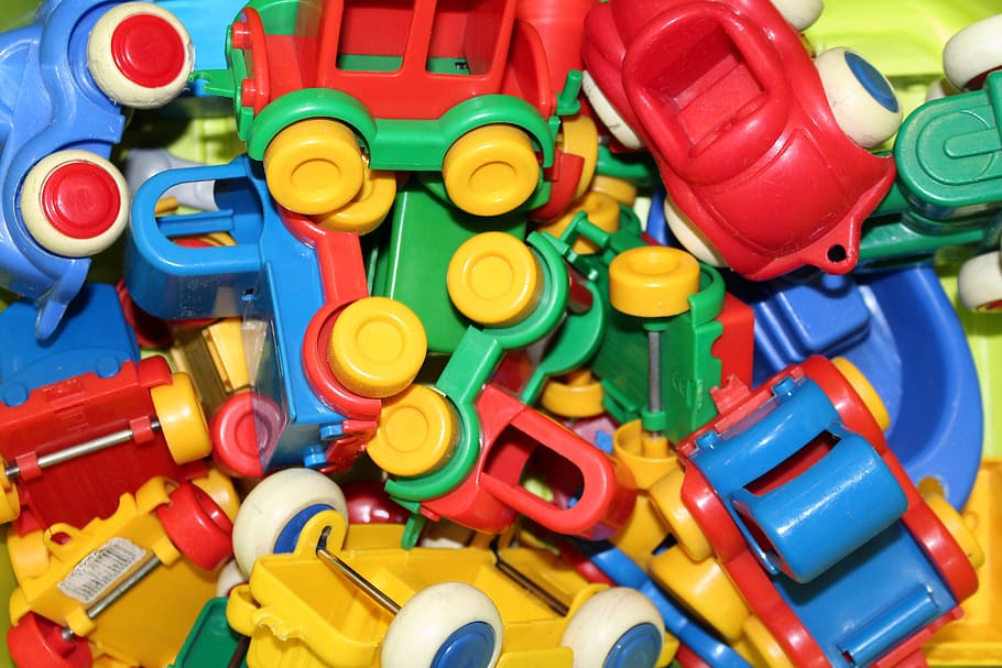 toys, children, colorful, cars, colorful toys, fun, childhood, colors, unconcern, for children