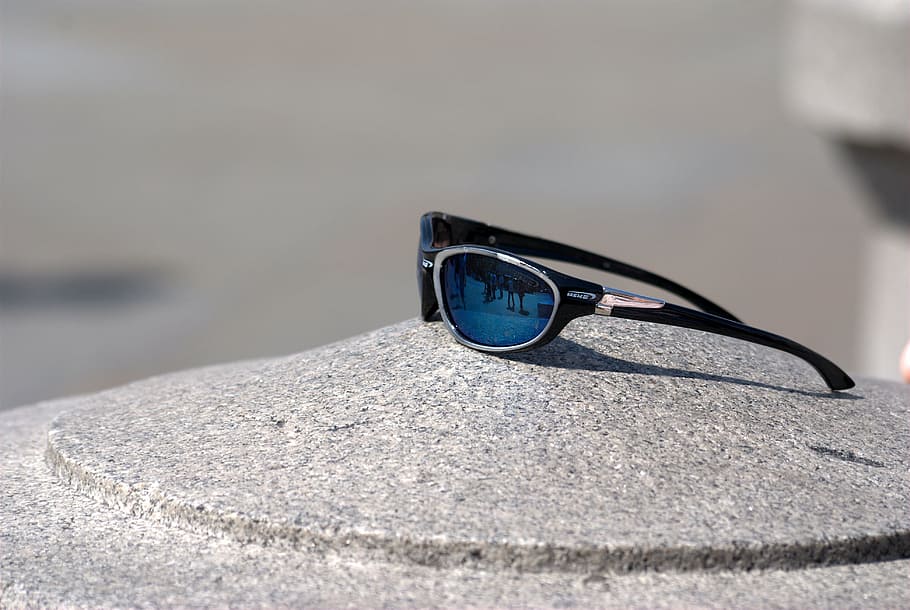 sunglasses, glasses, sun, reflection, dark, stylish, shades, fashion, selective focus, close-up