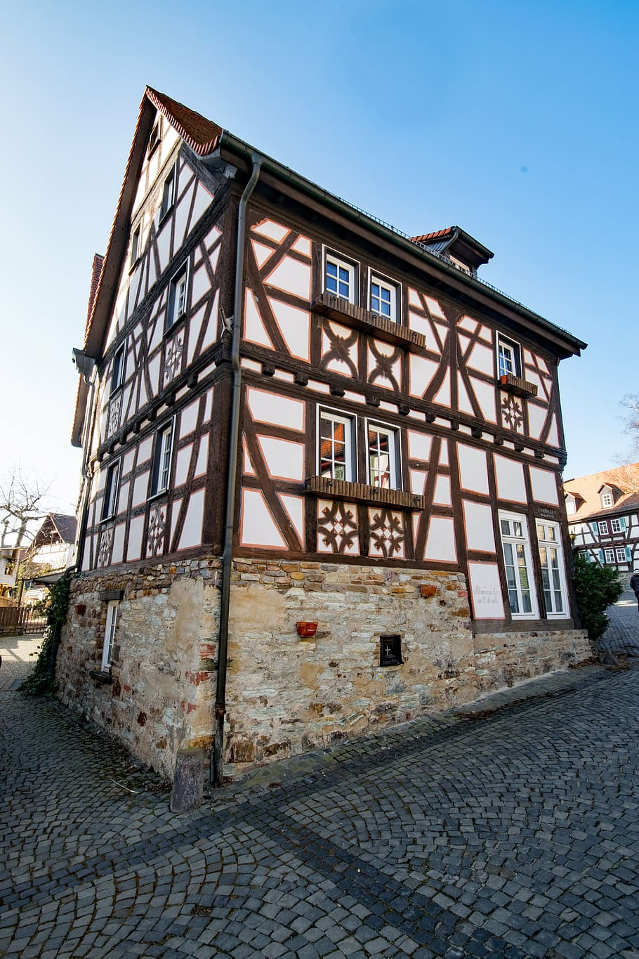 oberursel, hesse, germany, old town, truss, fachwerkhaus, places of interest, architecture, old, building Exterior