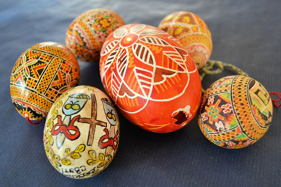easter, easter egg, deco, hen's egg, goose egg, art, close, easter eggs, decoration, painted