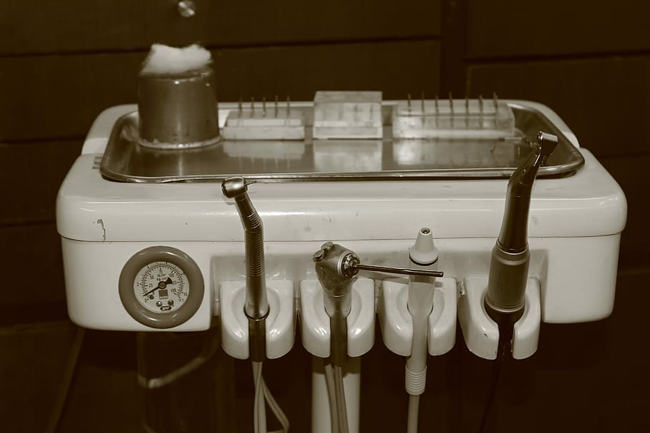 Dental Chair, Dentist, Clinic, Equipment, dentistry, dentist office, healthcare, indoors, domestic room, domestic life