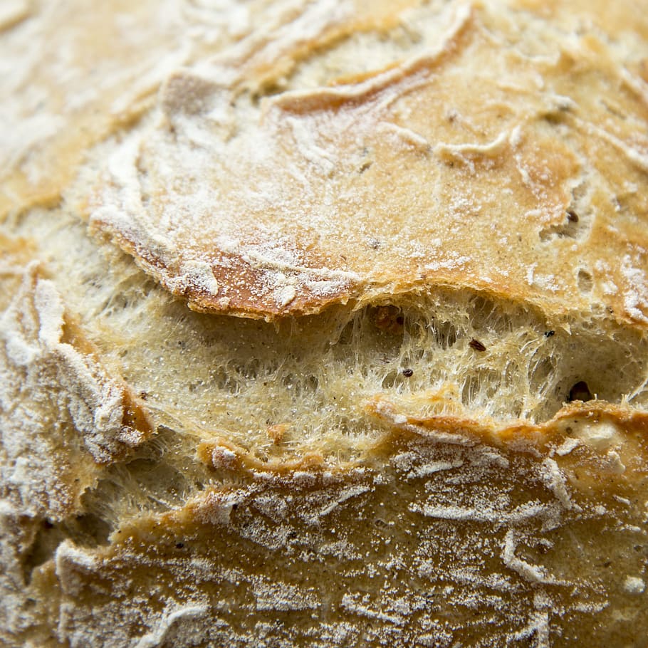 bread, baking, meal, dough, kitchen, board, detail, texture, food, food and drink