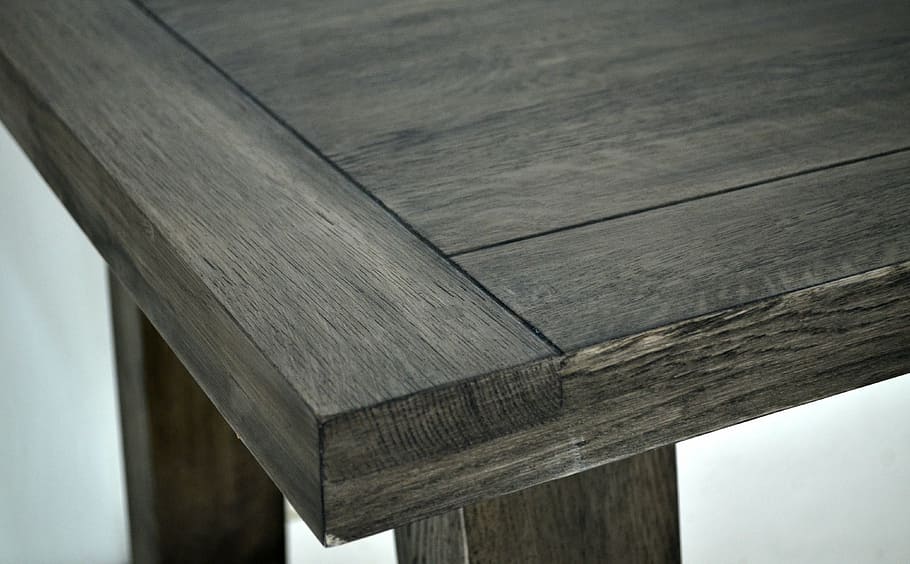 oak, tabletop, table, antik grey, wood - Material, plank, backgrounds, close-up, textured, nature