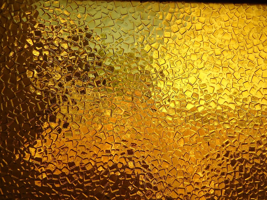 closeup, mosaic glass, glass, yellow, color, texture, backgrounds, full frame, pattern, textured