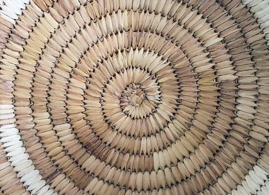 close, photography, brown, white, wall, basket, texture, pattern, weave, reed