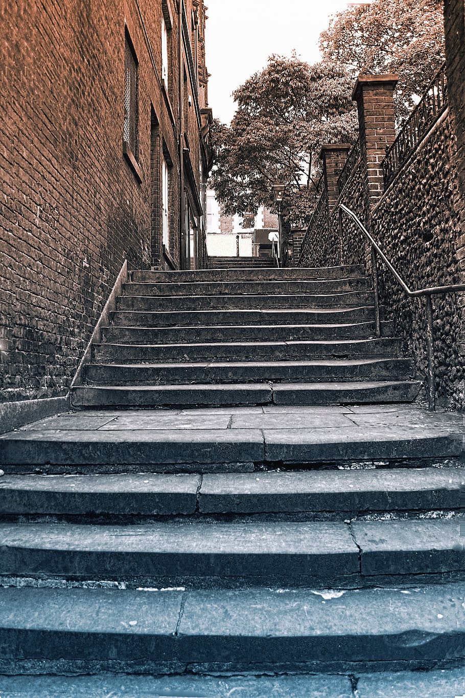 Steps, Old, Street, City, Stone, old, street, urban, outdoor, staircase, architecture