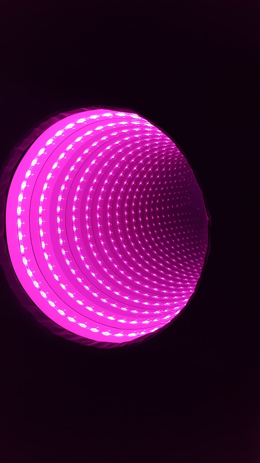 Infinity, Tunnel, Pink, Light, infinity tunnel, led, sensory, technology, modern, innovation