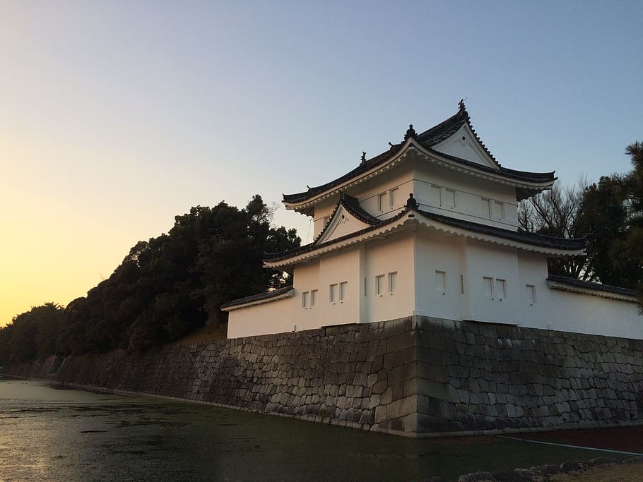 Japan, City, Nijo Castle, Kyoto, japan city, ping cheng, japanese-style palace, the city walls, history, outdoors