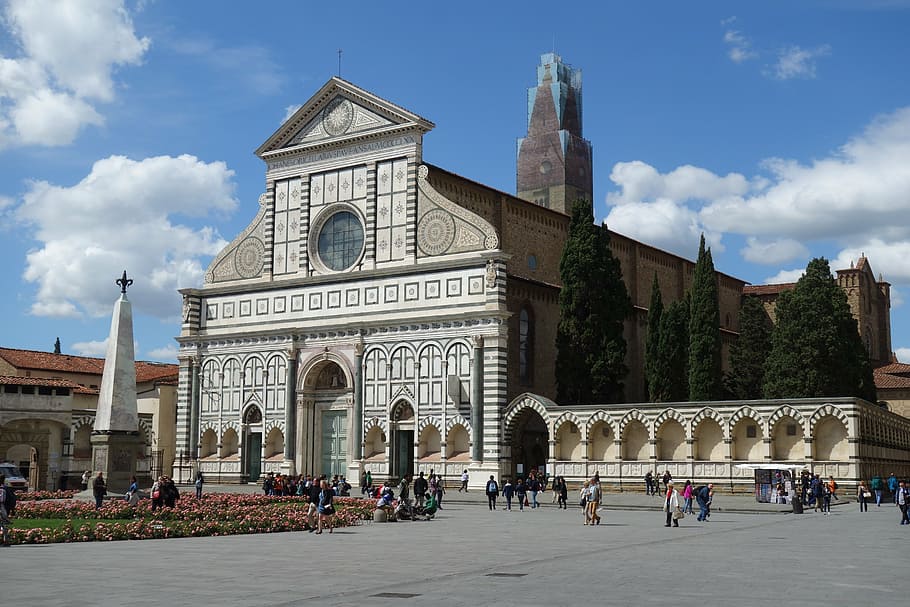santa maria novella, florence, italy, church, architecture, tuscany, renaissance, landmark, travel, europe