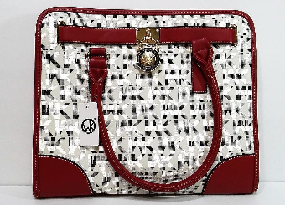 women\u0026#39;s purse, bag medium women, portfolio designer, red, studio shot ...