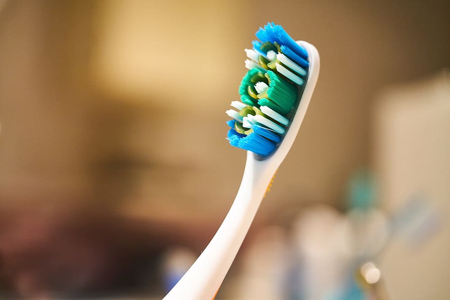 toothbrush, brush, rotten, blue, macro, maintenance, little, ache, disease, bathroom