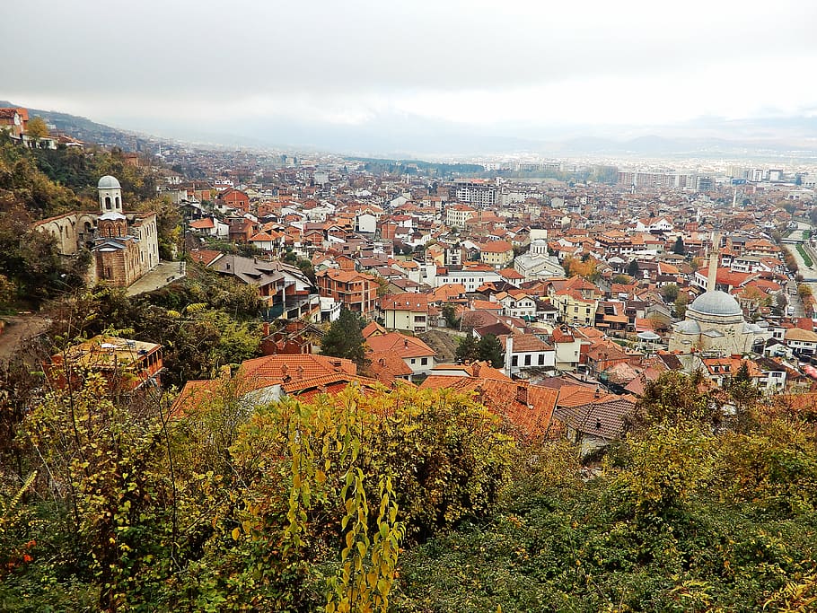 prizren, kosovo, city, townscape, architecture, building exterior, built structure, building, residential district, house