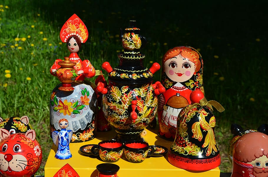 russian souvenirs, Russian, Souvenirs, Corporate, corporate souvenirs, folk, matryoshka, art and craft, human representation, statue