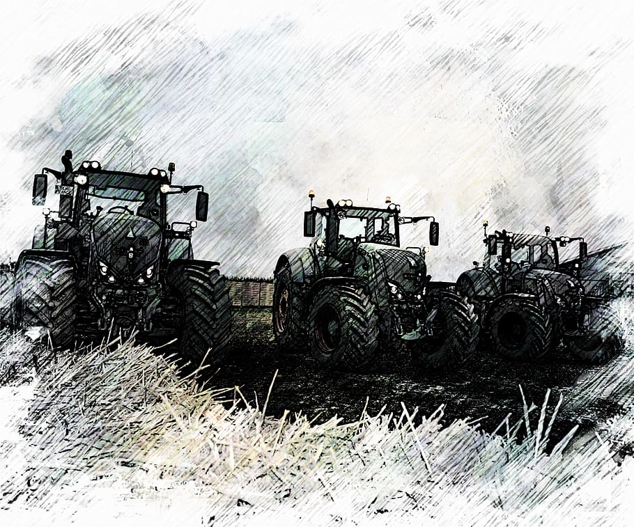 農業, 図面, トラクター, フェント, 輸送, 陸上車両, 機械, 輸送方法, 日, 農業機械
