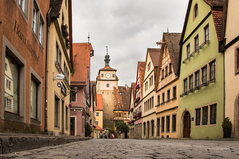 Rothenburg de los sordos, casco antiguo, edad media, históricamente, lugares de interés, braguero, turismo, fachada de la casa, arquitectura, puerta de la ciudad
