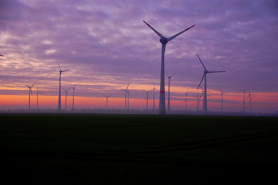 wind energy, wind power, energy, current, sky, wind, wind turbine, pinwheel, power generation, environment