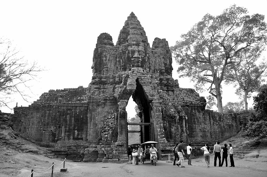 Cambodia, Angkor, Temple, Historically, angkor wat, asia, temple complex, khmer, sculpture, history
